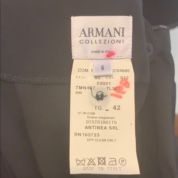 Authentic Armani Collezioni black skirt, 6 - Picture 2 of 8